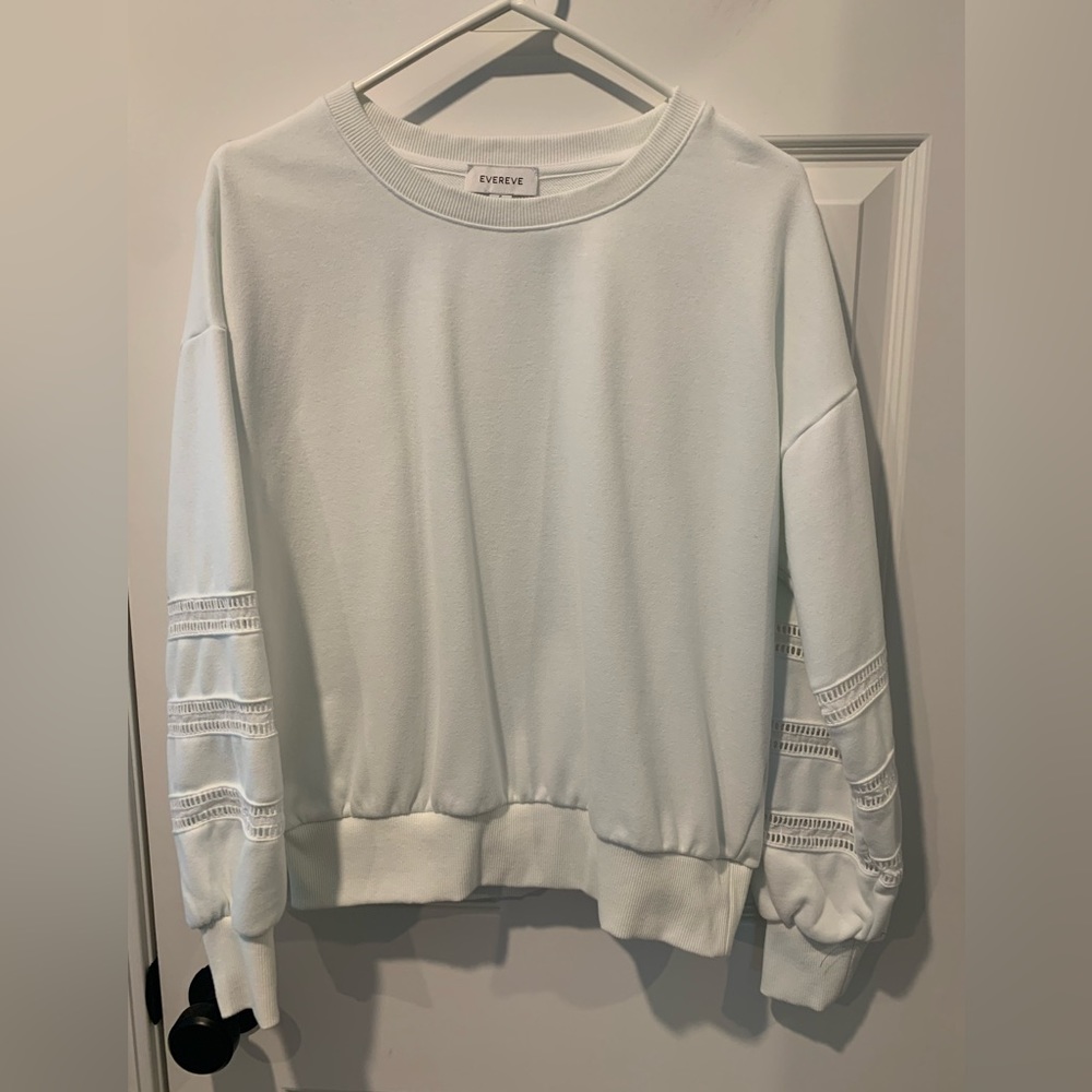 Evereve White Sweatshirt